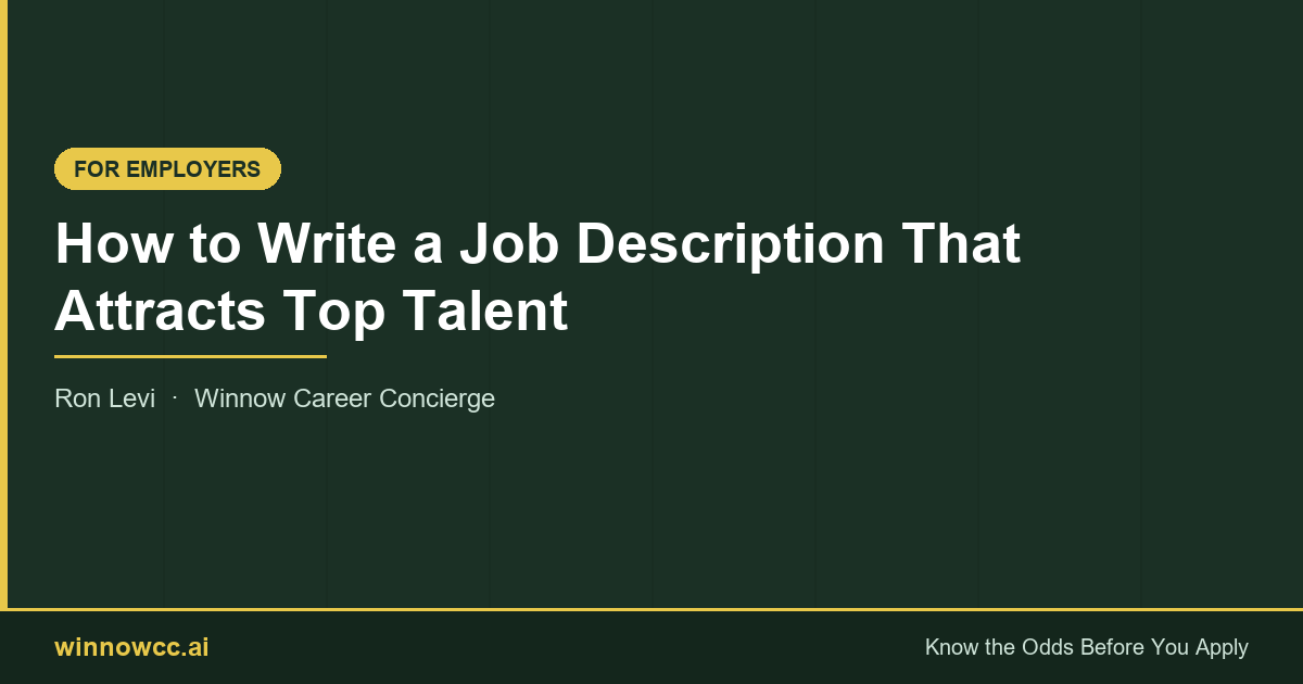 How to Write a Job Description That Attracts Top Talent