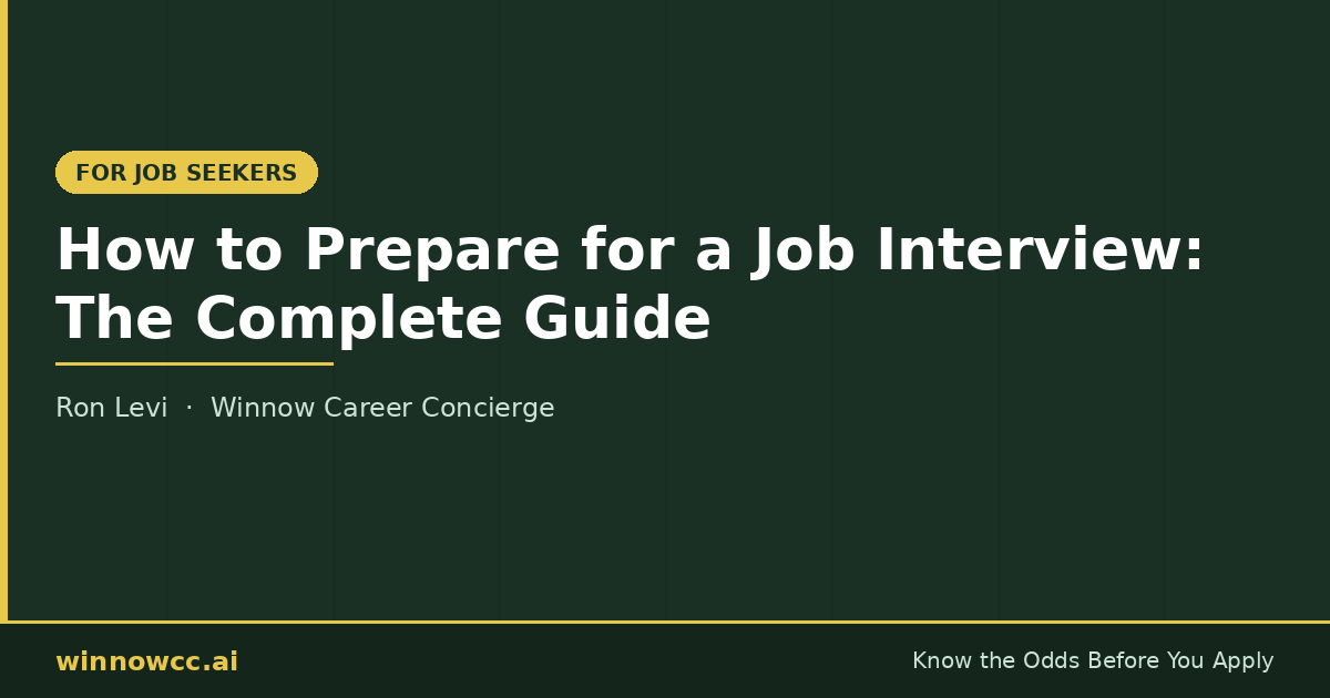 How to Prepare for a Job Interview: The Complete Guide